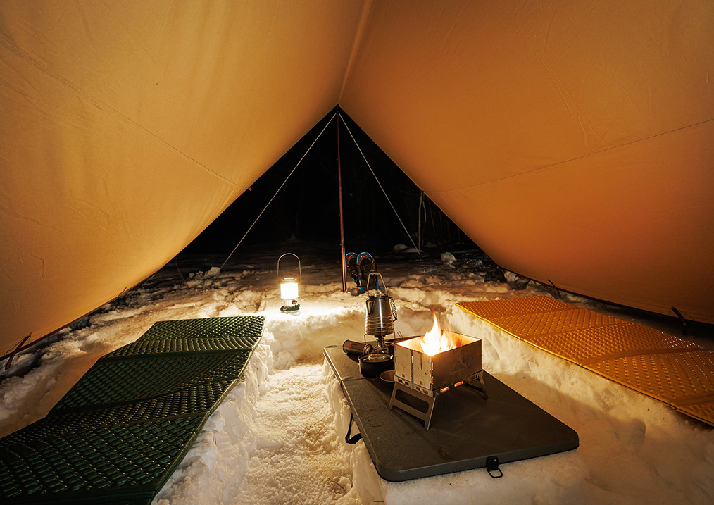 焚火タープTCマルチコネクトレクタ｜TARP｜PRODUCTS｜tent-Mark DESIGNS