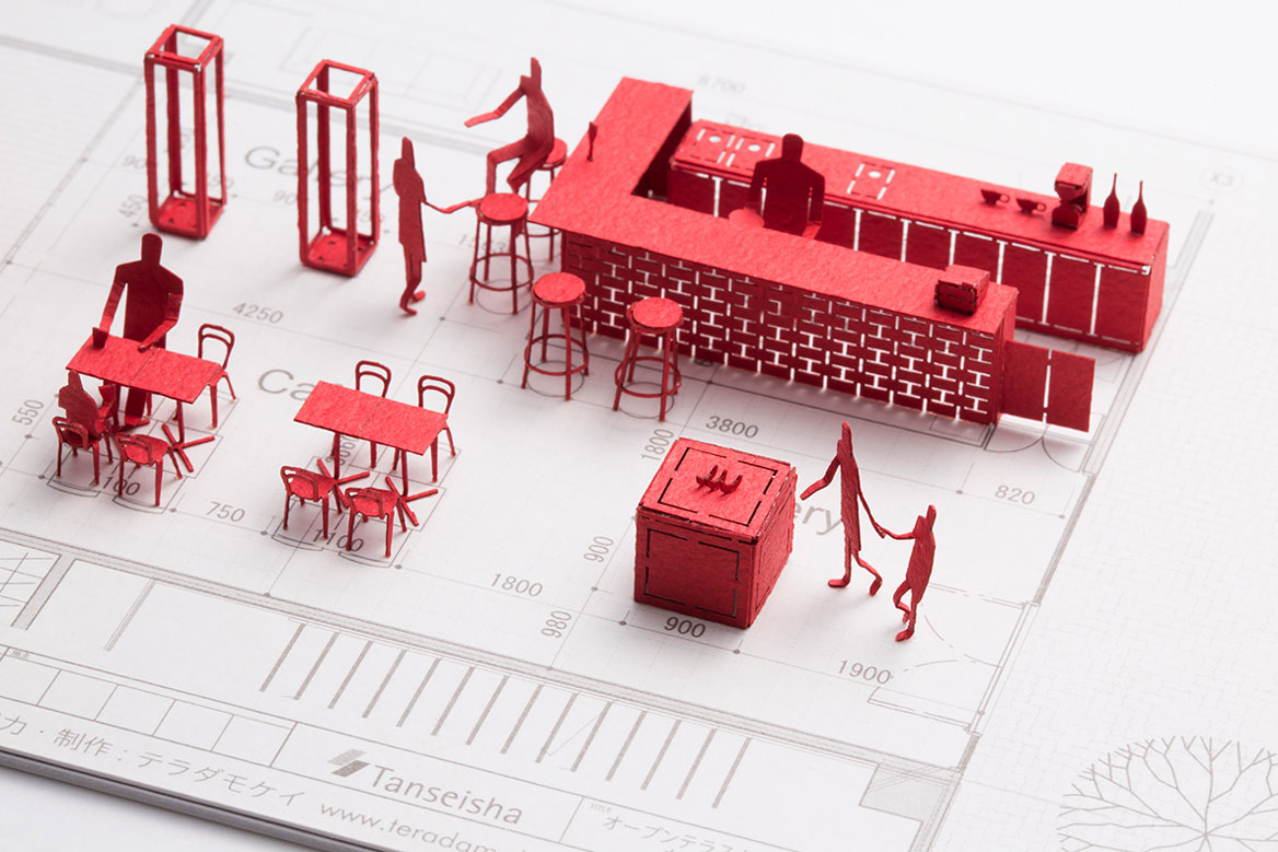 1/100建築模型用添景セット スペシャルエディション 丹青社「＜空間