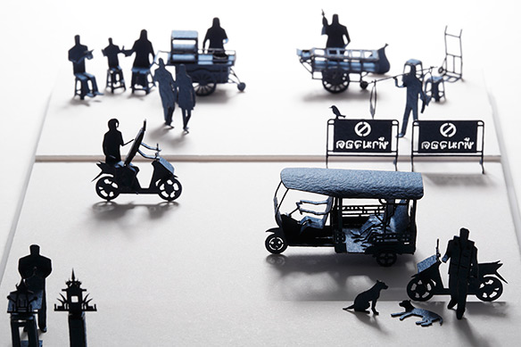 1/100建築模型用添景セット No.34 バンコク編 - 製品リスト／ネット