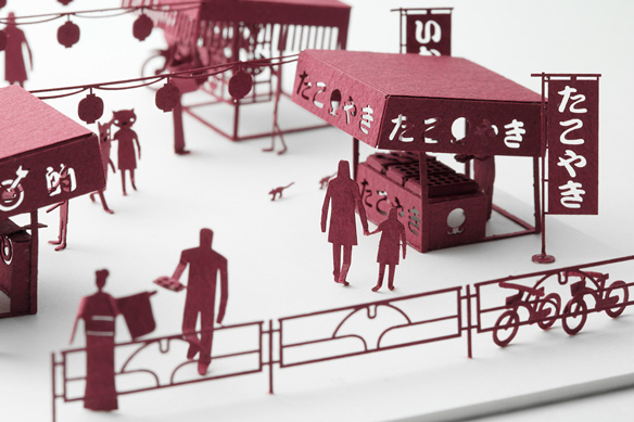 1/100建築模型用添景セット No.51 縁日編1 - 製品リスト／ネット