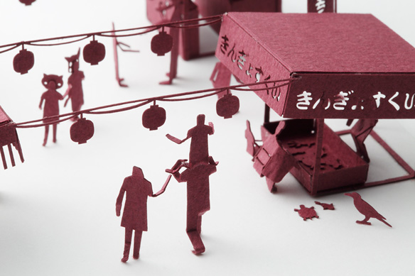 1/100建築模型用添景セット No.52 縁日編2 - 製品リスト／ネット