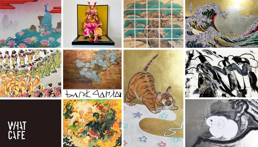 WHAT CAFE、現代アーティスト16名による 「動き出す浮世絵展 TOKYO」と