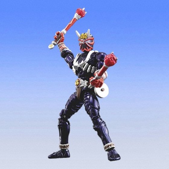 装着変身 仮面ライダー響鬼 仮面ライダーヒビキ 可動式フィギュア