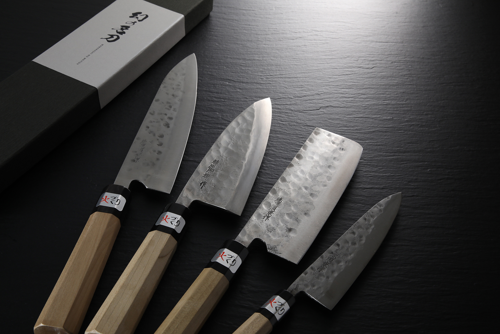 幻の名刀 和包丁 4本セット | 藤原照康刃物工芸