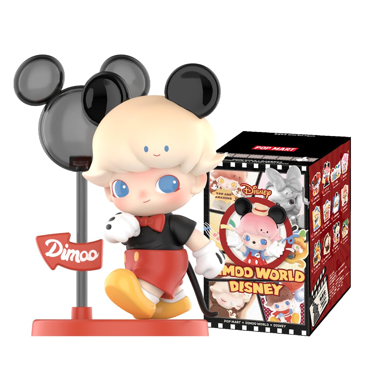 TESOLIFE特搜商城 POP MART DIMOO WORLD DISNEY SERIES FIGURES