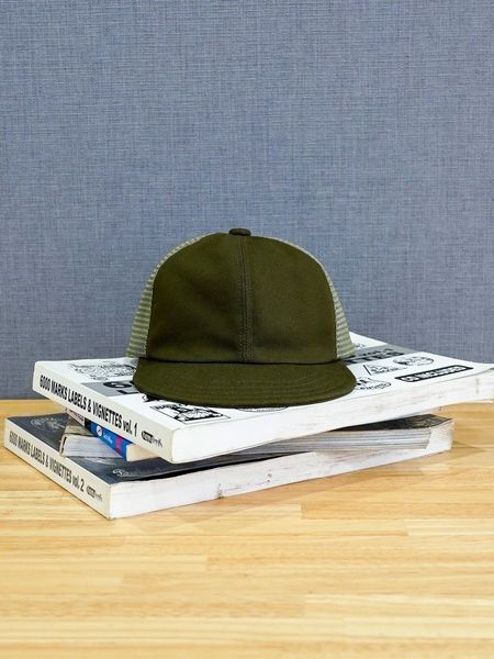 Mighty Shine - BRIDGE CAP TYPE1 MESHメッシュ カーキ【Mighty Shine