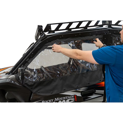 Tusk Zipperless Upper Doors for Kawasaki KRX4 1000