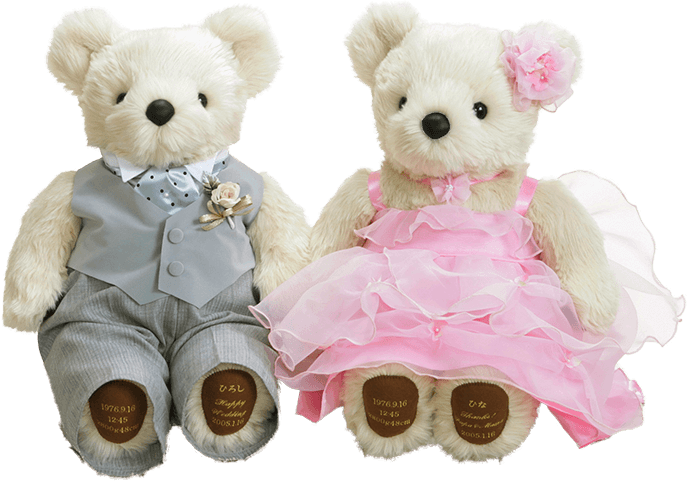 結婚式のウェルカムベアとしても大活躍！どんな種類のウェイトベアが