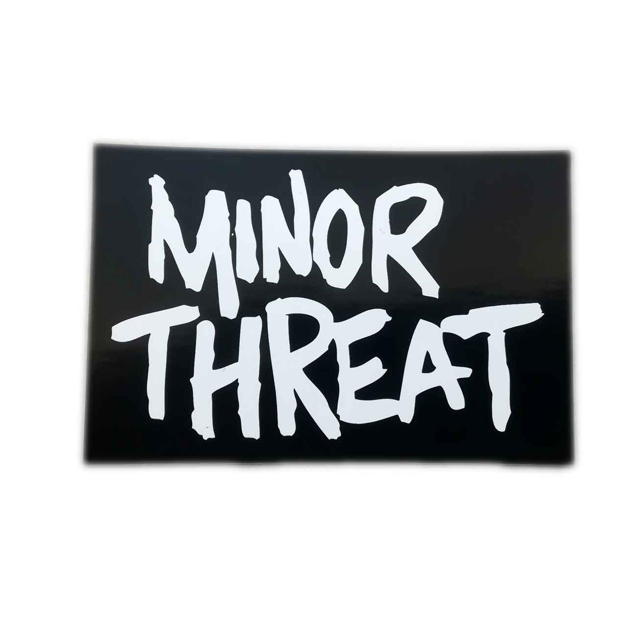 Minor Threat ステッカー マイナー・スレット Out Of Step Logo
