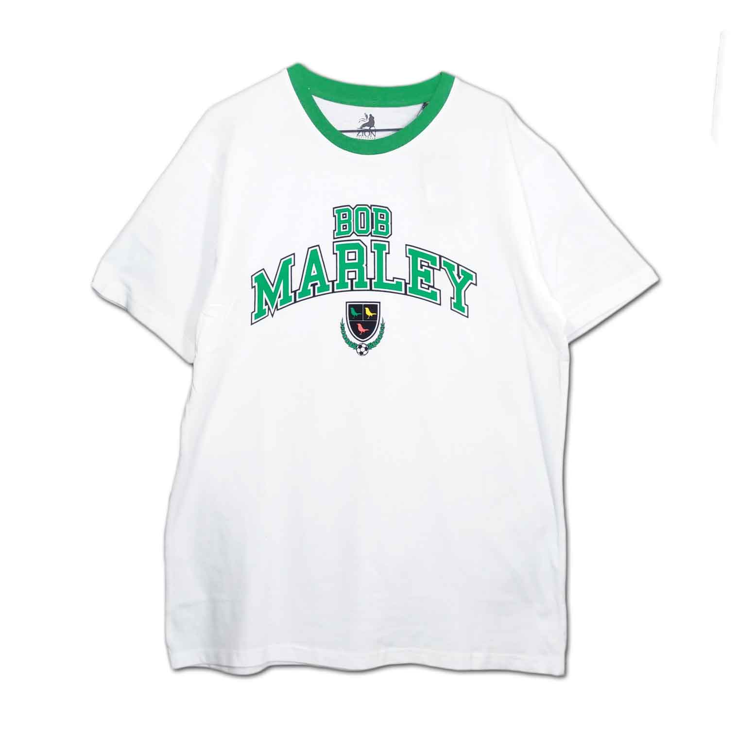 Bob Marley Tシャツ ボブ・マーリー Collegiate Crest Ringer - バンド