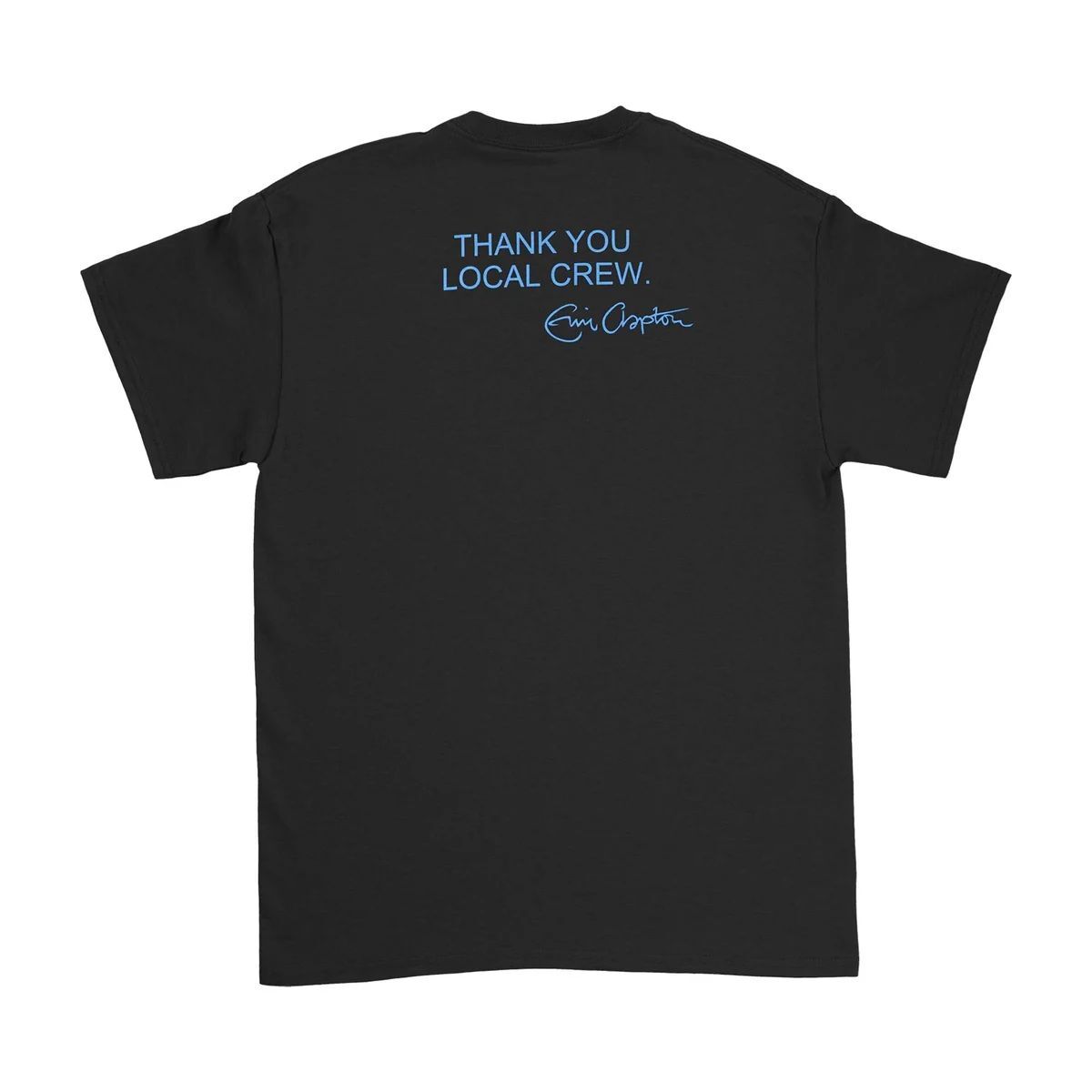 Eric Clapton Tシャツ エリック・クラプトン Crew 2001 Tour [Back