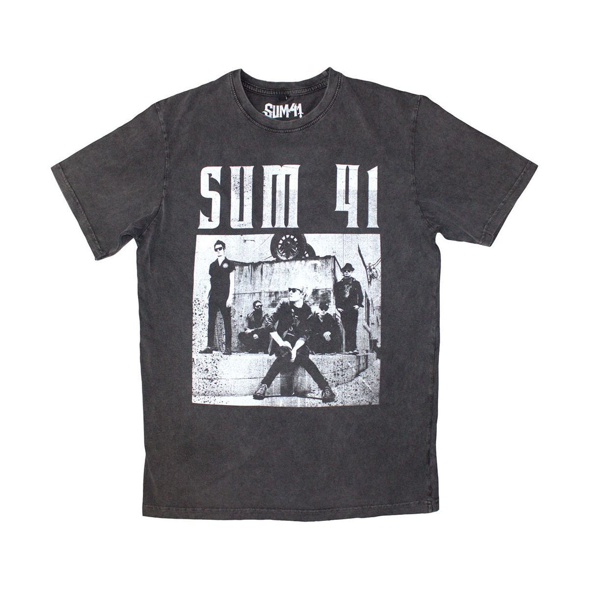 Sum 41 バンドTシャツ サム・フォーティーワン Box Photo STONE WASH