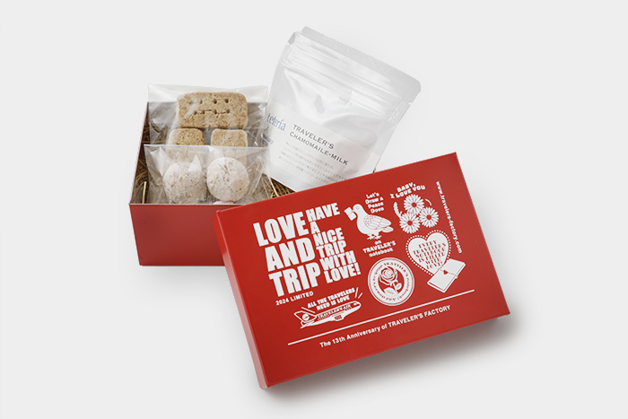 トラベラーズファクトリー13周年記念缶セット