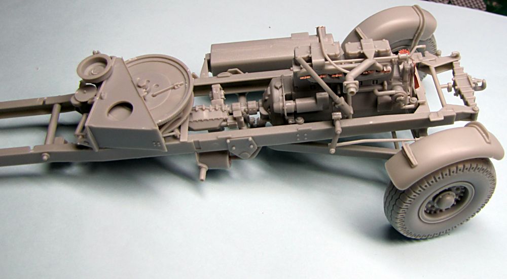 Thundermodel plastic scale model | Scammell TRMU30 TRCU30 Tank