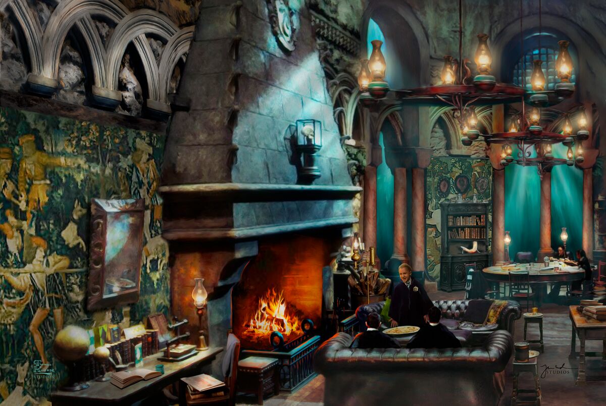 Harry Potter™ Slytherin Room – Thomas Kinkade Studios