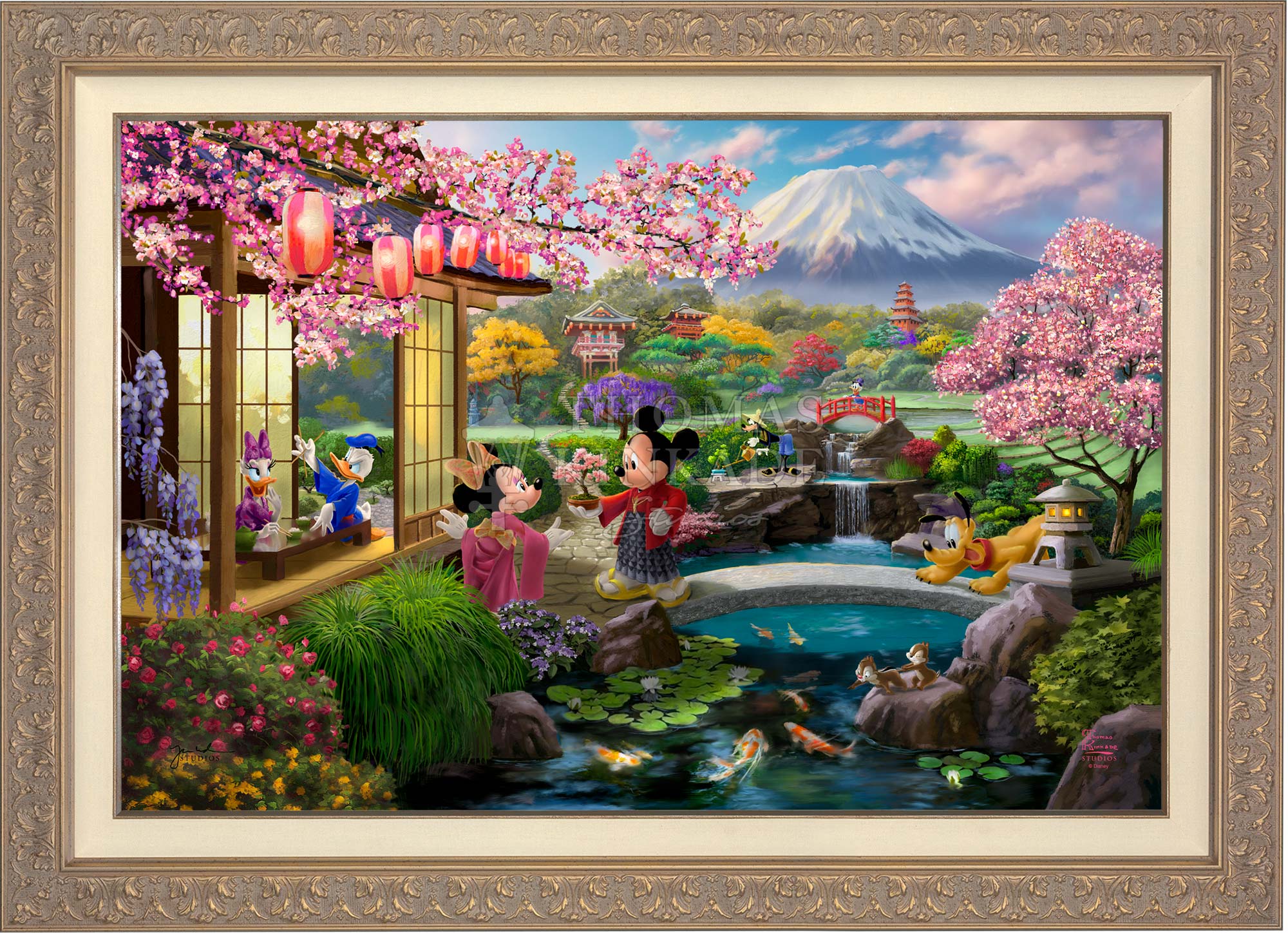 Disney Mickey and Minnie in Japan - Jewel Edition Art – Thomas