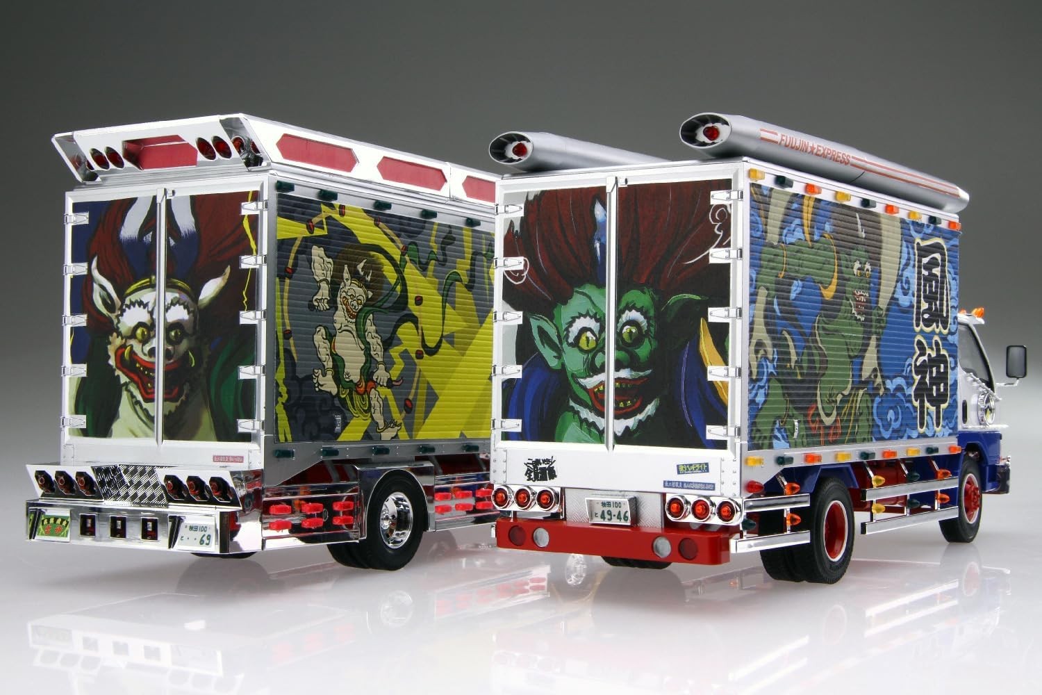 1/32 ザ・デコトラ No.3 風神 雷神 アオシマ | 東京ホビーポータル