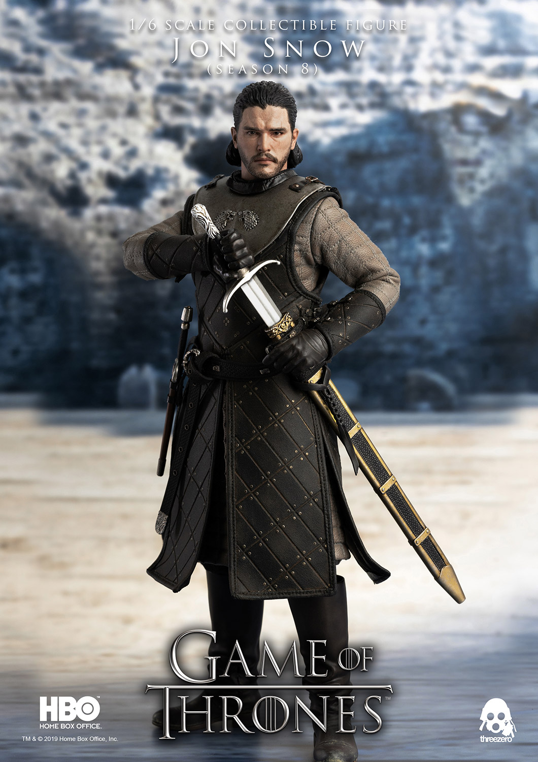 Game of Thrones1/6 Jon Snow (Season 8) – threezero store
