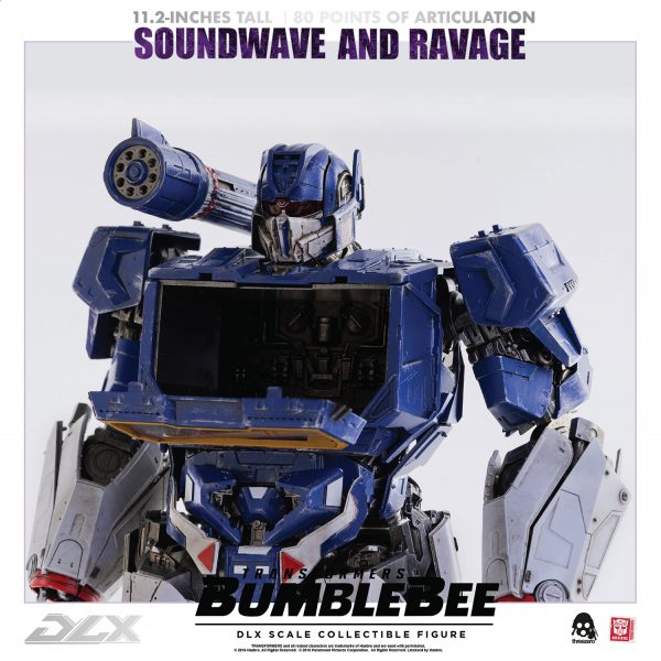 Transformers BUMBLEBEE DLX SOUNDWAVE AND RAVAGE – threezero store