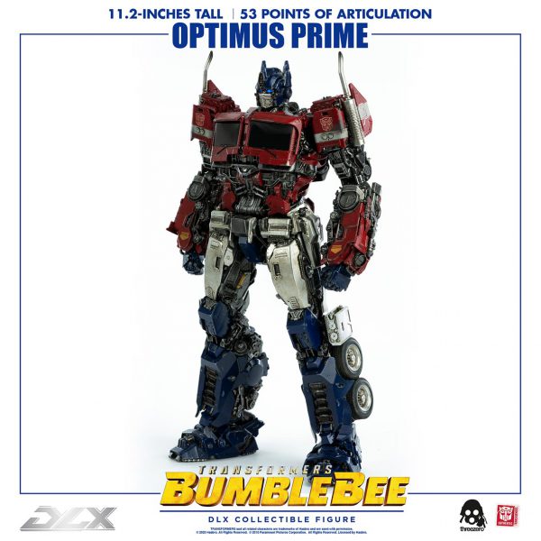Transformers BumblebeeDLX Optimus Prime – threezero store