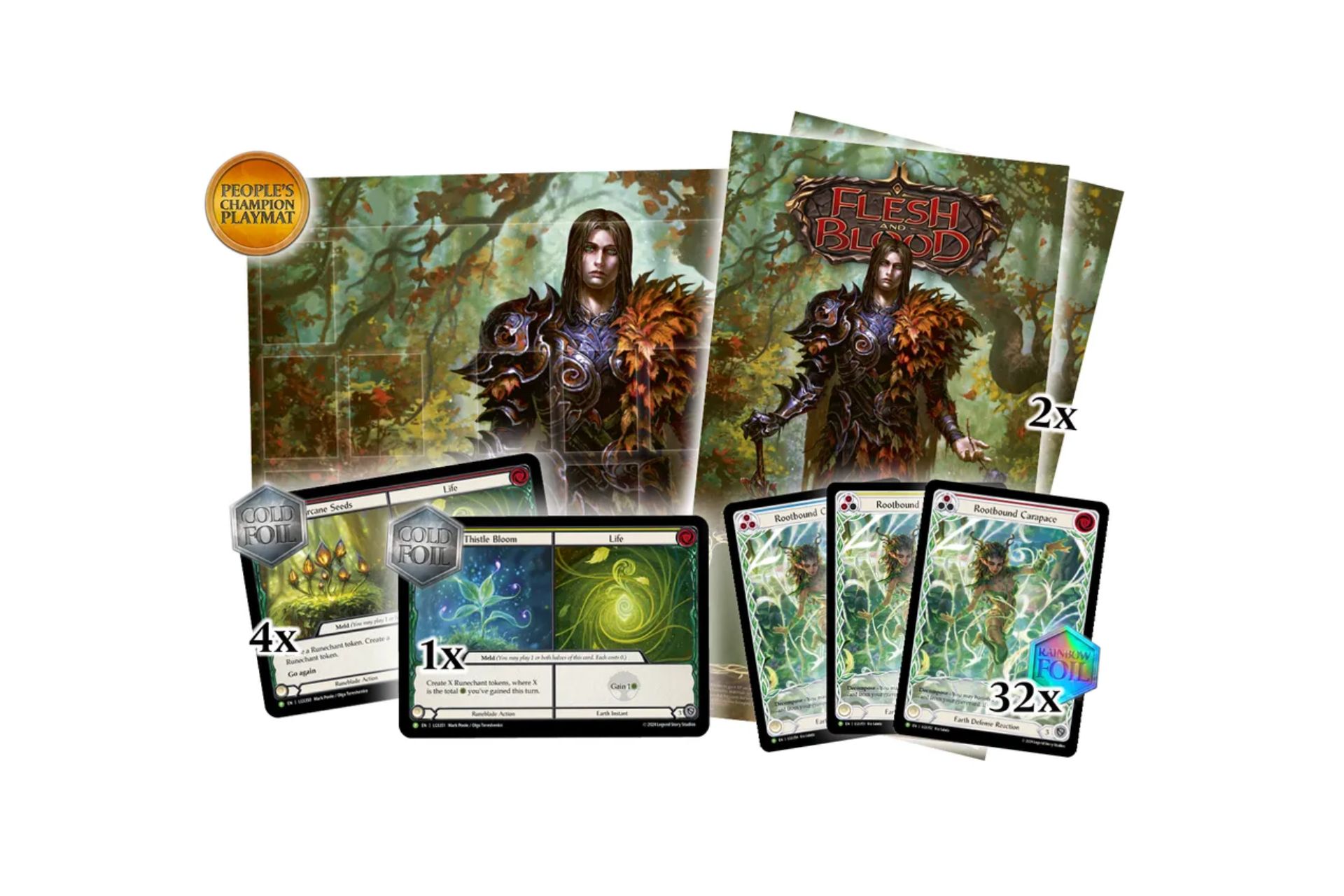 Flesh and Blood – Living Legend - Three for One Trading