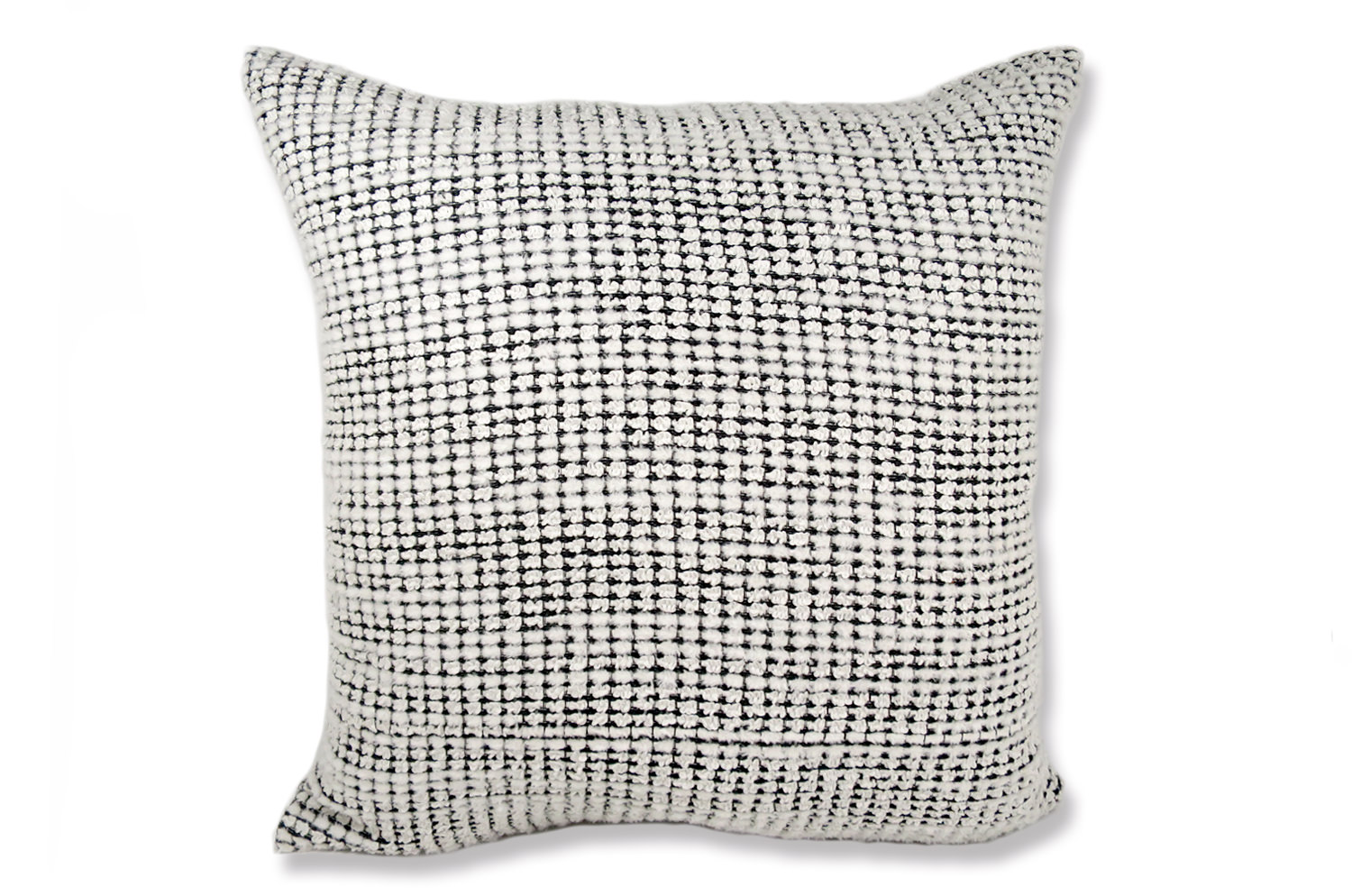 フラッフィネス クッションカバー ブラックホワイト 50×50cm – ザ
