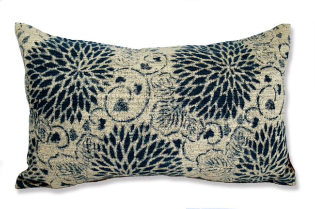 BrookHill ラルフローレン クッションカバー インディゴチェック 50