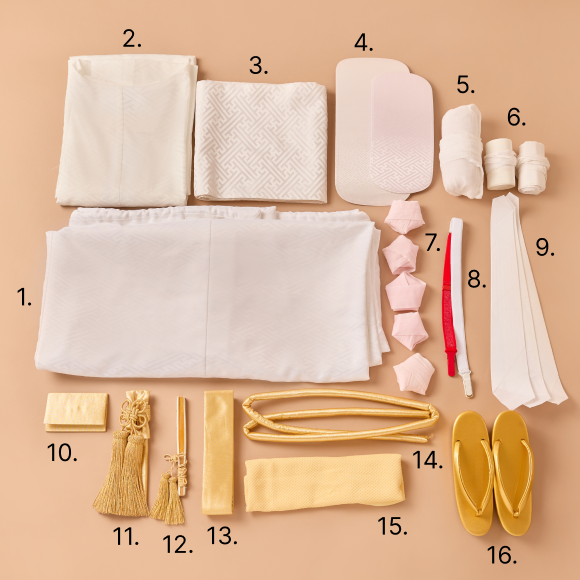 色打掛・光琳波鶴｜白無垢・色打掛レンタルなら結婚式着物専門の【THE