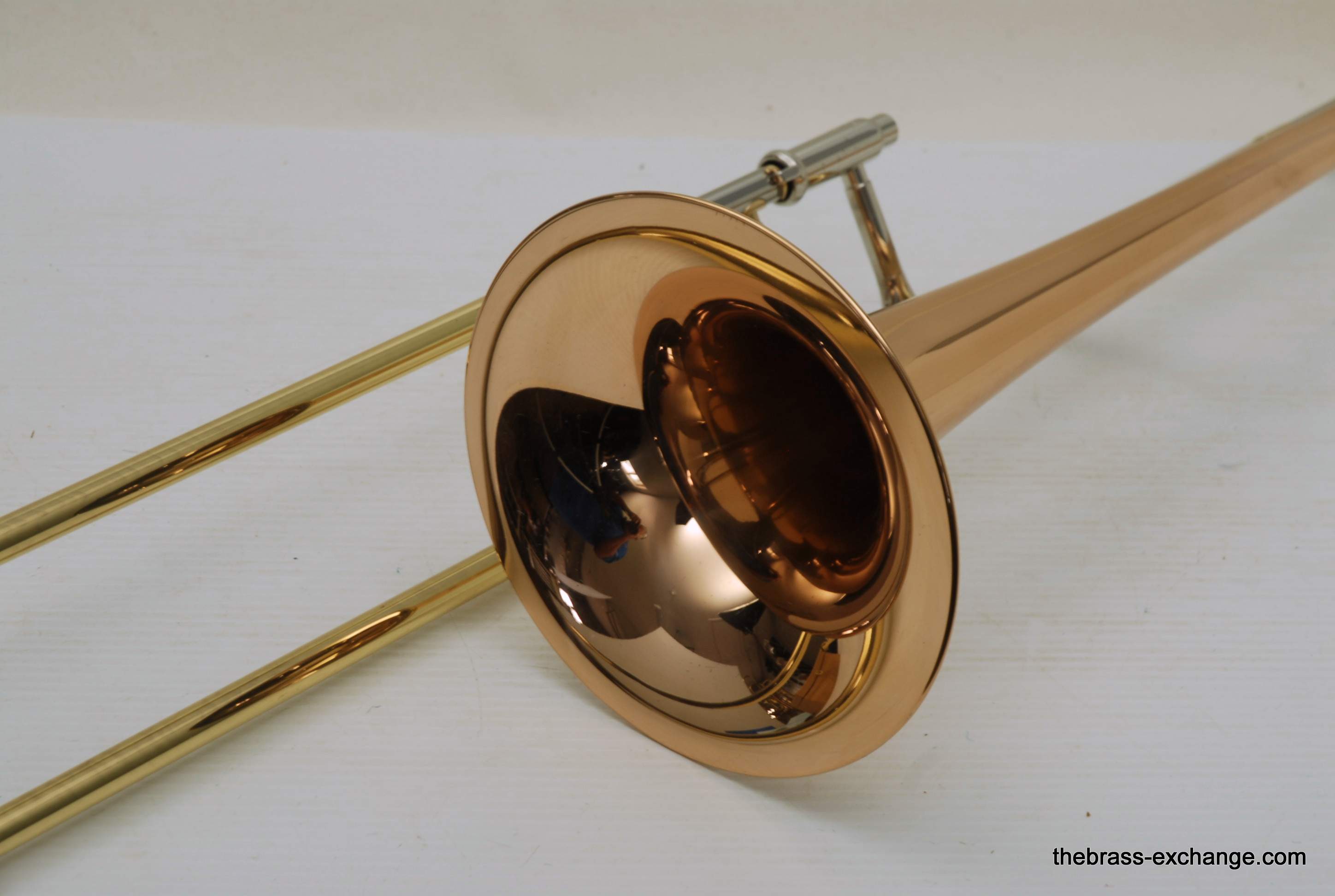 Yamaha YSL-351 Rose Brass .500 Bore Trombone | Brass Exchange
