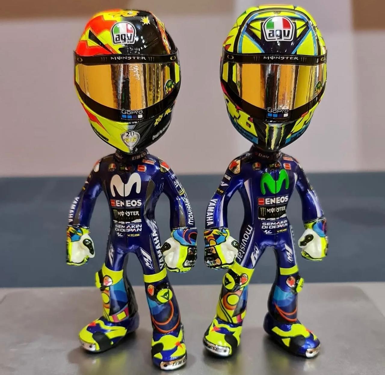 Valentino Rossi 1:12 Scale Collectible Figurine - thebikerskart