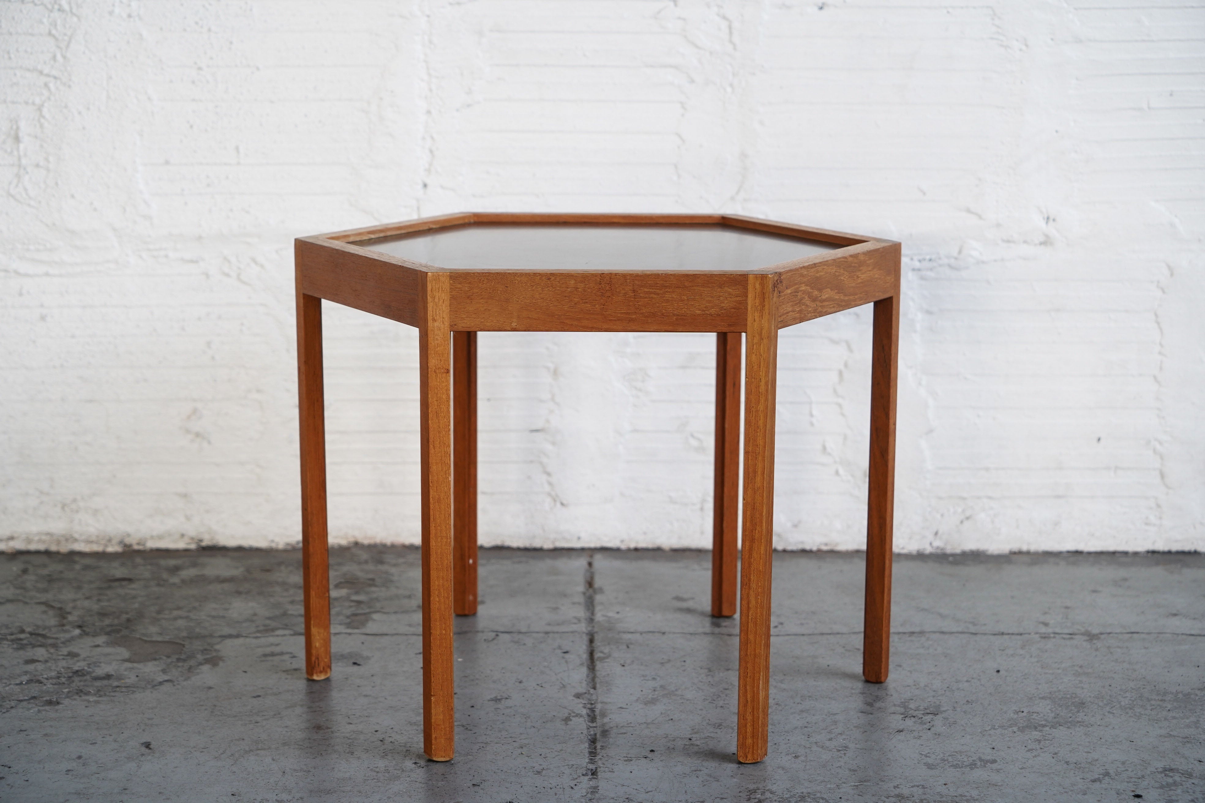 Hans Anderson Hex Side Tables – The Good Mod