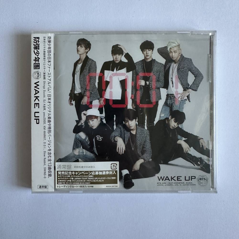 BTS 1ST JAPANESE STUDIO ALBUM 'WAKE UP' REGULAR EDITION