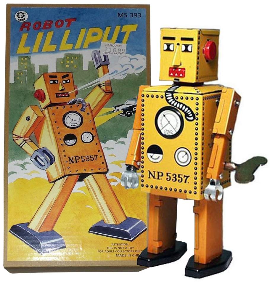 Lilliput Windup Robot by Schylling - The Old Robots Web Site