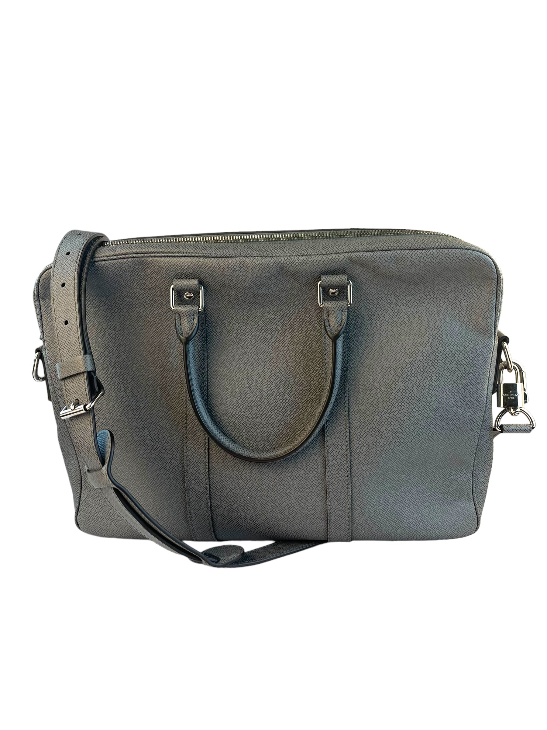 Louis Vuitton Taiga Porte Documents Voyage PM – The Luxury