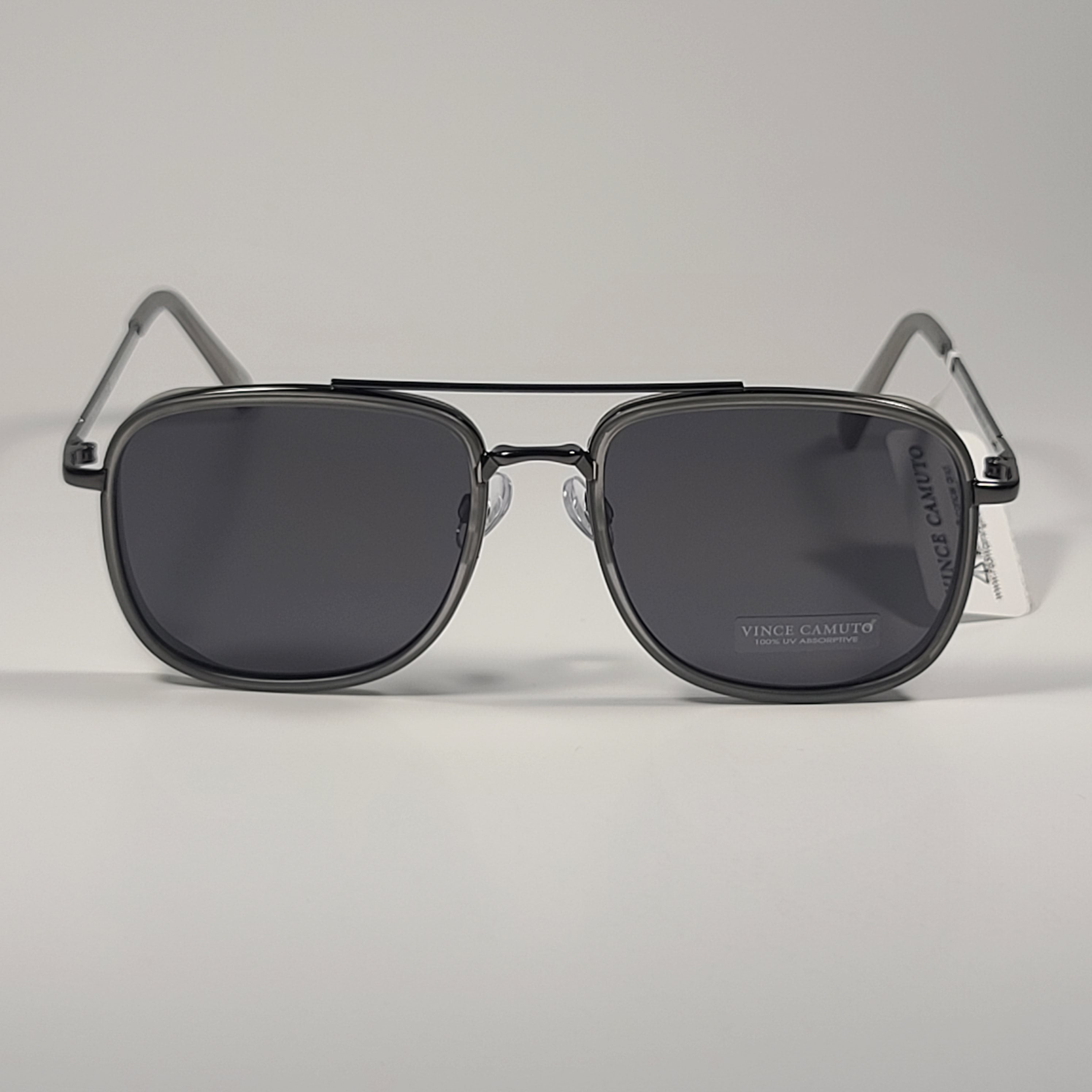 Vince Camuto VM601 GYGUN Navigator Sunglasses Gunmetal Gray Frame