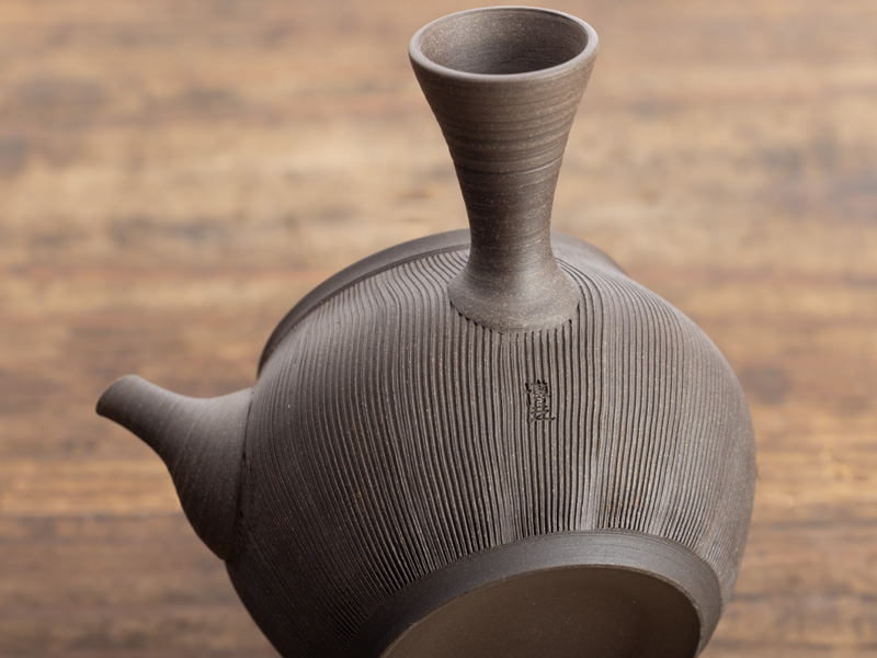 常滑焼 急須 水野博之 作 170 ml [POT-18-002-0170] - 14,000円 : 青鶴