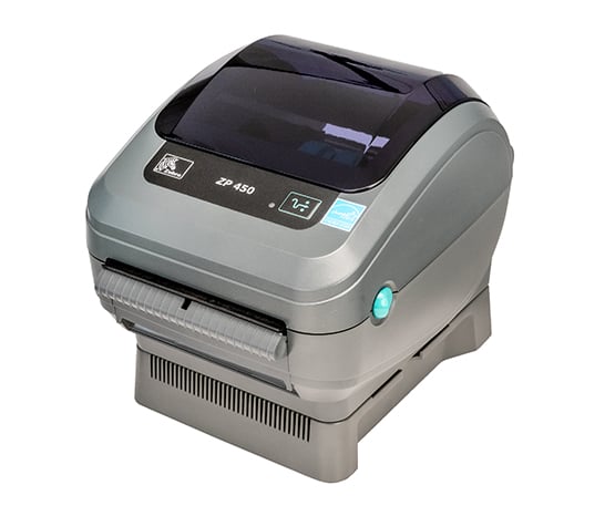 Zebra ZP-450 Thermal Label Printer ZP450 + Driver & Manual