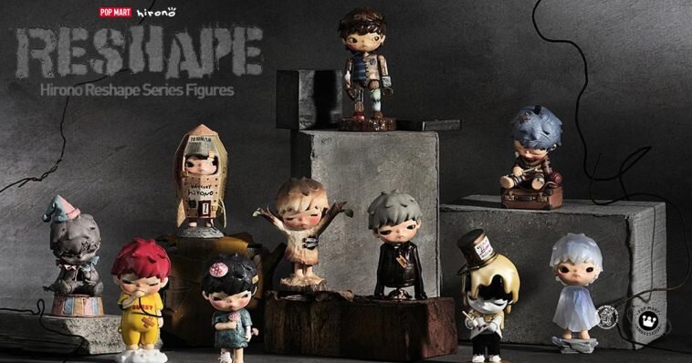 Hirono Reshape Blind Box series By LANG x POP MART x Inner Flow