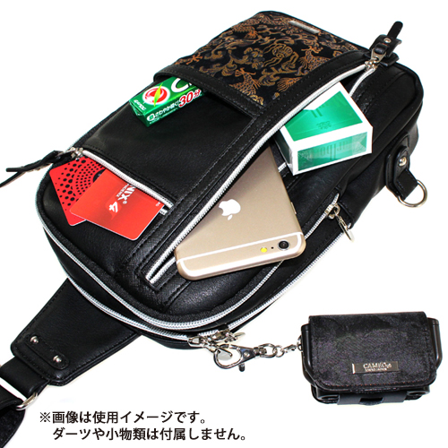 ダーツケース&ボディバッグ CAMEO BRANCA ブランカ (メール便不可