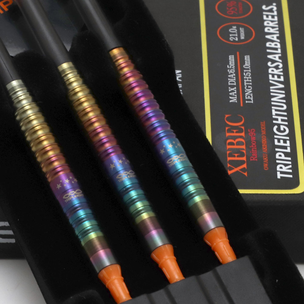 ダーツ バレル TRIPLEIGHT DYNASTY XEBEC Rainbow95 大和久明彦 選手