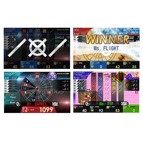 家庭用 電子 ダーツボード DARTSLIVE-200S ダーツライブ 200S | ダーツ