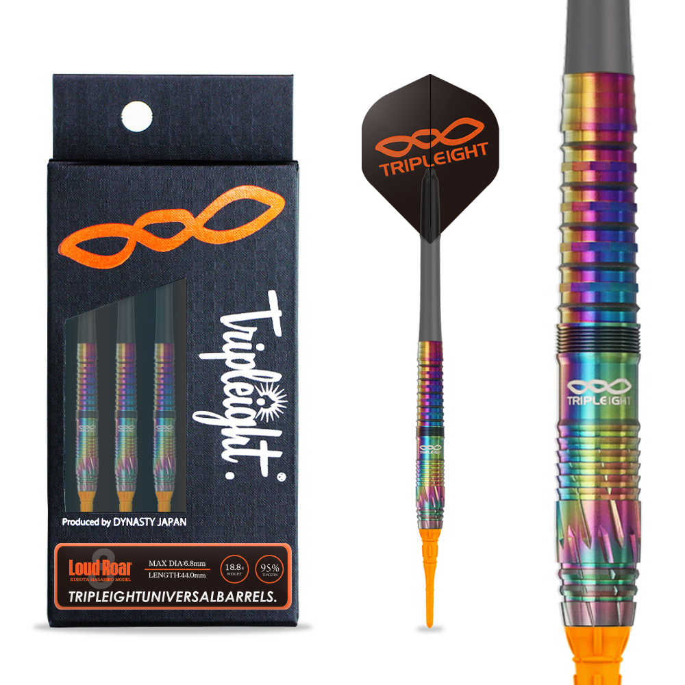 ダーツ バレル DYNASTY TRIPLEIGHT Loud Roar 久保田將裕 選手モデル
