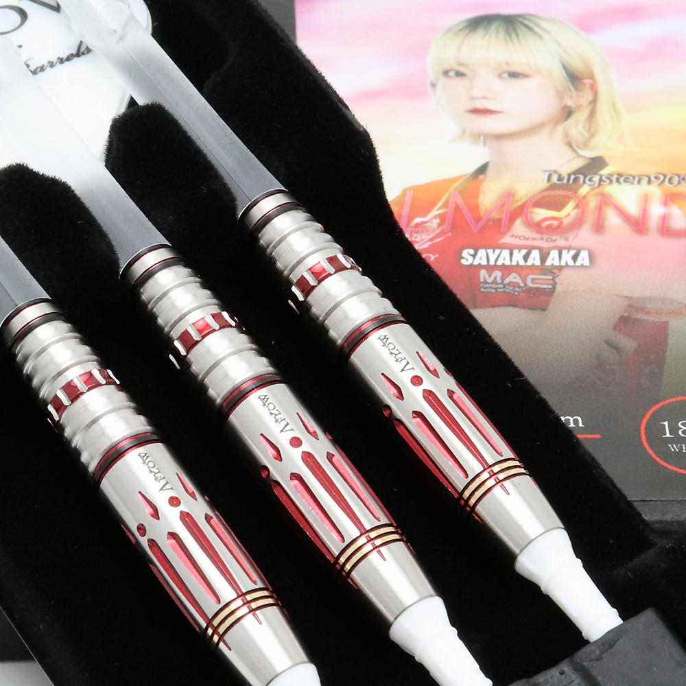 ダーツ バレル A-FLOW DYNASTY ALMOND 阿嘉紗香 選手モデル エーフロー