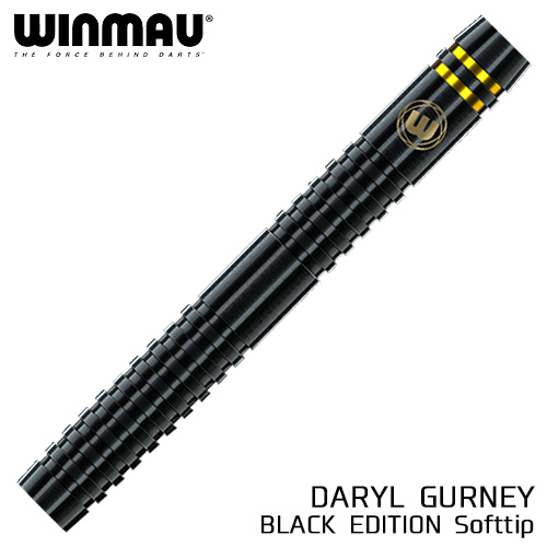 ダーツ バレル winmau Daryl Gurney 90% 20g Black Edition ウィンマウ
