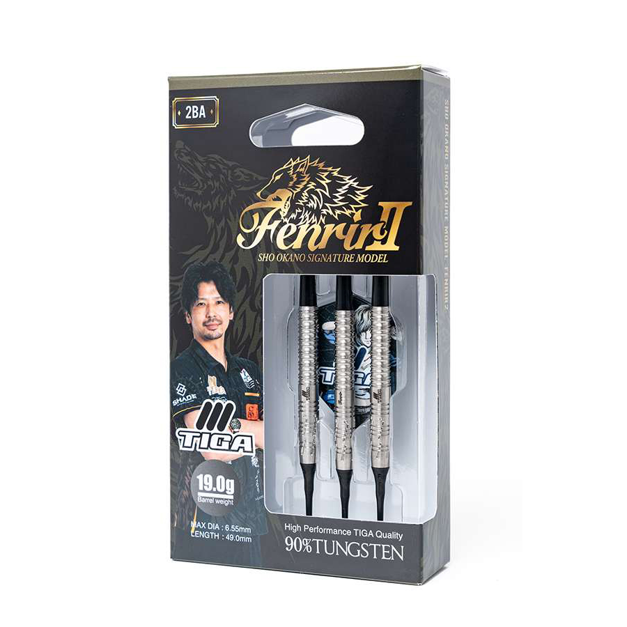 ダーツ バレル TIGA Fenrir2 岡野翔 選手モデル ティガ フェンリル2