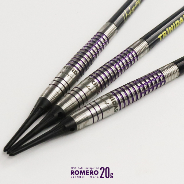 ダーツ バレル TRiNiDAD Undisputed Romero 20g 岩田夏海 選手モデル