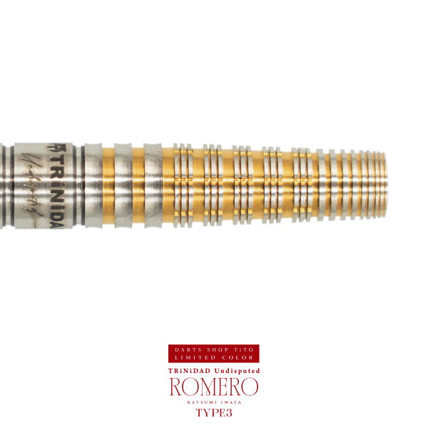 TiTO限定】ダーツ バレル TRiNiDAD Romero3 ST TiTO LIMITED 岩田夏海