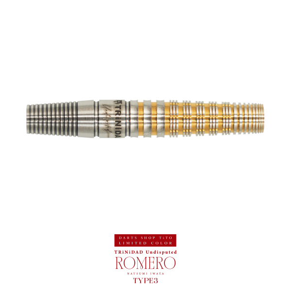TiTO限定】ダーツ バレル TRiNiDAD Romero3 ST TiTO LIMITED 岩田夏海