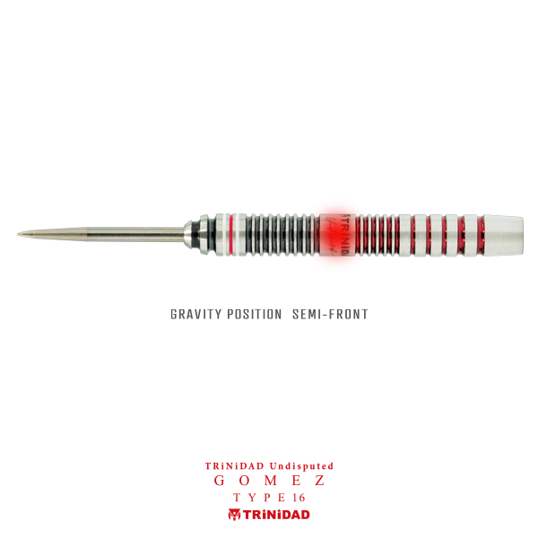 ダーツ バレル TRiNiDAD Undisputed GOMEZ16 山田勇樹 選手モデル