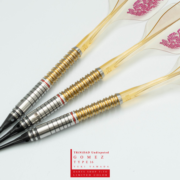 TiTO限定】ダーツ バレル TRiNiDAD Undisputed GOMEZ16 TiTO Limited